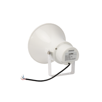 Altavoz de Bocina de Amplio Rango Impermeable ABS, Altavoz de Voltaje Constante de Doble Tamaño para Estación de Acoplamiento, Sistema de PA Cuadrado para Exteriores