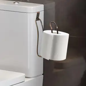 2023 Wholesale Stainless Paper Holder Large Wall Mounted Available Open Toilet Roll Dispensers