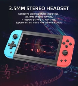 Powkiddy X51 Cầm Tay Retro Video Trò Chơi Giao Diện Điều Khiển Được Xây Dựng Trong PS2 5 Inch IPS Màn Hình Trò Chơi Máy Nghe Nhạc Cho Trò Chơi Cậu Bé Hộp Màu Vỏ Người Chơi - Product Image 5