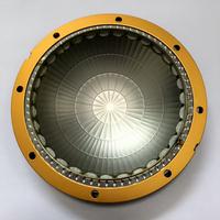 Diaphragme de remplacement 99.2mm 2452H 4 ''8Ohm fil plat en aluminium pour conducteur de klaxon