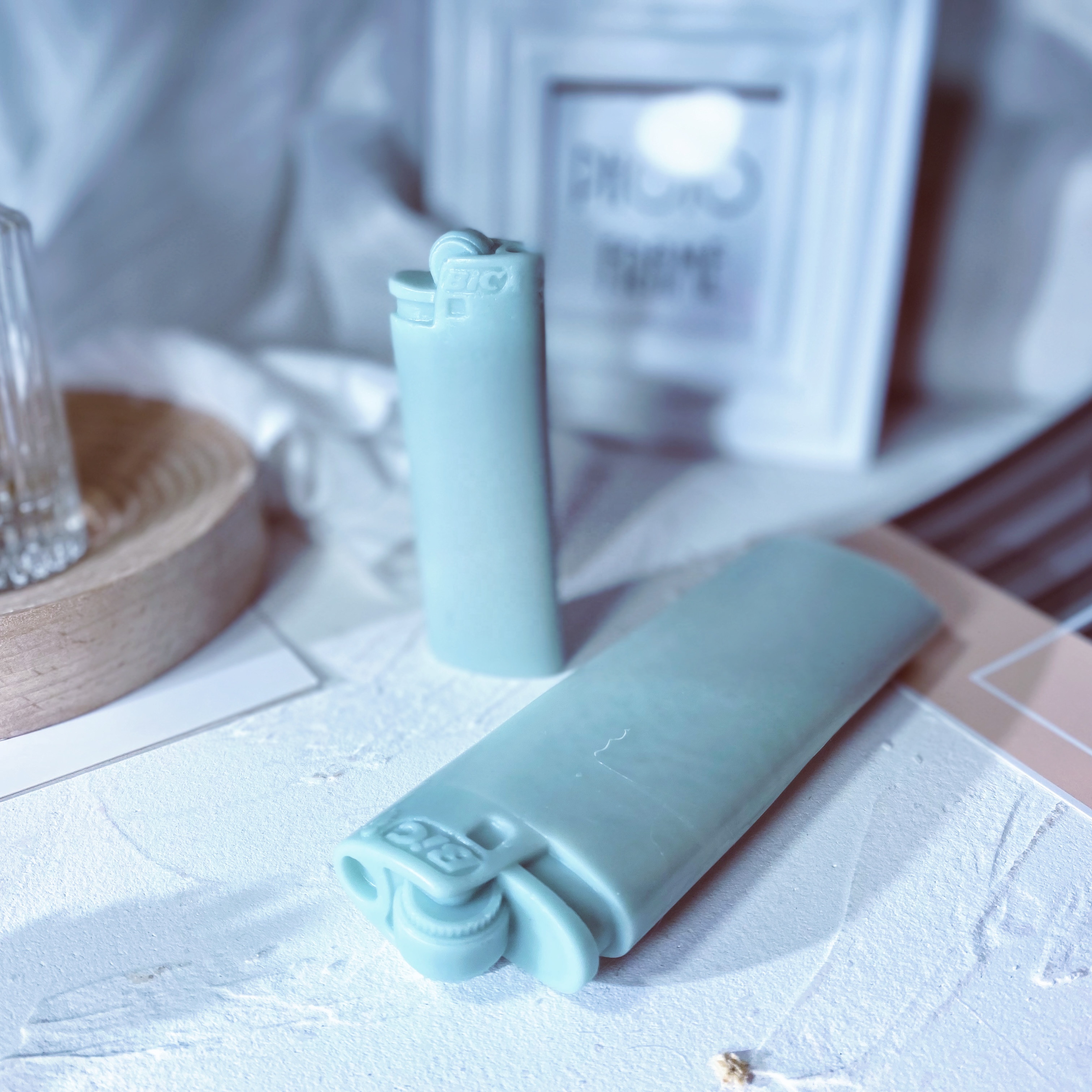 cigarette mold B-5222 Cigarette Lighter Candle Mold