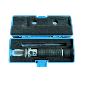 Tamanho do bolso do laboratório 3 em 1 índice da água do Brix seja <span class=keywords><strong>Refractometer</strong></span> do mel do valor Digital para a abelha que guarda o mel - Product Image 1