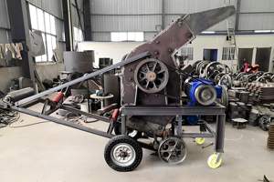 Trituradora de impacto de martillo, última tendencia, para triturar grafito laterita, mineral de níquel, para minería de piedra, Motor, engranaje de motor, rodamiento PLC - Product Image 4