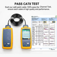 Câble Ethernet en vrac Cat6 Cat6A 305m personnalisable, prix usine IDEX, cuivre pur, vente en gros