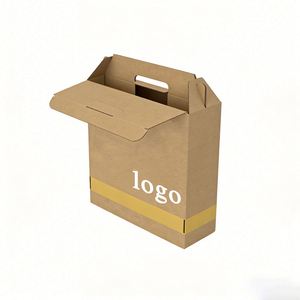 Caja de Cartón Corrugado Kraft con Revestimiento de Papel de Aluminio, Aislante Térmico, Ecológica, Reciclable, Personalizable con Diseño Gratuito, Directo de Fábrica - Product Image 1