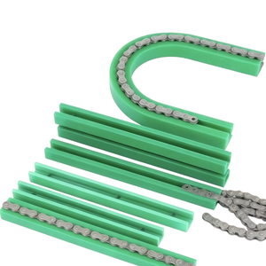 Chaîne de convoyeur 06C, rail de guidage linéaire, rail de type T <span class=keywords><strong>CK</strong></span> CKG CS <span class=keywords><strong>U</strong></span>, bande de chaîne d'entraînement en nylon plastique UPE, usinage CNC 06BSS - Product Image 1