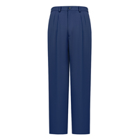 Ensemble Sur Mesure Bleu Marine Uniformes de Sécurité, de Pilote et de Garde Royale pour Hommes – Blazer et Pantalon en Polyester/Coton en Promotion