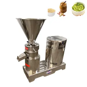 industrial colloid mill machine almond butter coll sesame home tahini maker and halva processing line