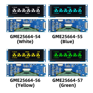 <span class=keywords><strong>3</strong></span>.12英寸OLED液晶显示模块 白色/蓝色/黄色/绿色 	 SSD1322 	 256*64 	 8位68XX/80XX并行接口，<span class=keywords><strong>3</strong></span>/4线SPI 	 16P V1.2 - Product Image 5