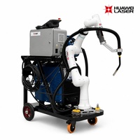 Robot de Soldadura Colaborativo de 6 Ejes de Fácil Programación para Fabricación de Metales, Soldador Cobot Inteligente MIG MAG