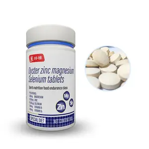 Özel etiket beslenme mineral tabletler sağlık ürünü istiridye çinko magnezyum selenyum tabletleri