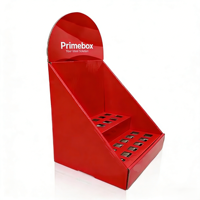 Matériaux durables, boîte de présentation PDQ réutilisable et résistante, pliable, pour l'emballage de chocolat, de bonbons, de biscuits, de snacks