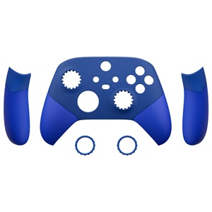 EXtremeRate Blue ASR Version Performance Rubberized Side Rails Handle Grips Shell Faceplate pour manette Xbox Series X S - Product Image 1