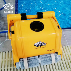 Aspirateur robot <span class=keywords><strong>Dolphin</strong></span> automatique Water Crown <span class=keywords><strong>Wave</strong></span> <span class=keywords><strong>100</strong></span> de haute qualité, neuf, pour piscines PC, piscines de jardin, économie d'énergie, haute performance - Product Image 2