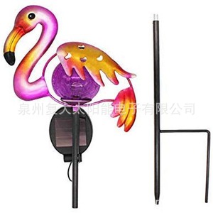 Lámpara Solar de Jardín con Forma de Flamenco, Lámpara de Estaca LED para Exteriores, Resistente al Agua, Lámpara Decorativa para Césped con Energía Solar - Product Image 5