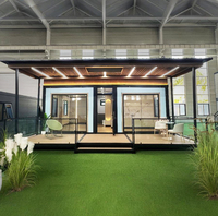 Usine proposant directement des maisons haut de gamme en stock et capable de livrer rapidement une maison préfabriquée de luxe de 20 pieds