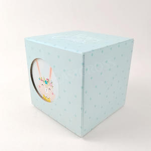 Scatola Regalo Quadrata Rigida Personalizzata Ecologica Riciclabile per Sapone Artigianale Aromaterapico con Finestra Flip-top Interattiva e Divertente - Product Image 2