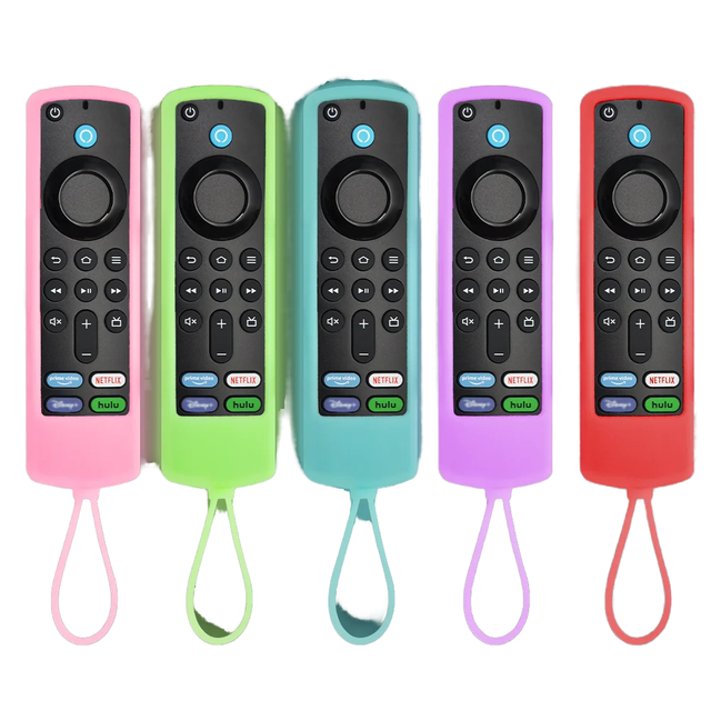 Remote Control Silicone Protective Cover for  Fire TV Stick 4K 2nd  3nd Gen Remote Control Silicone case