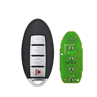 Clés de voiture intelligentes VVDI Xhorse 4 boutons Télécommande universelle Xhorse XSNIS2EN pour Nissan XS Series Coque de clé de voiture