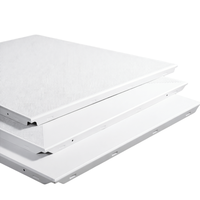 Panneau de plafond en aluminium perforé moderne et imperméable avec fonction d'absorption acoustique pour la décoration des bureaux et des centres commerciaux