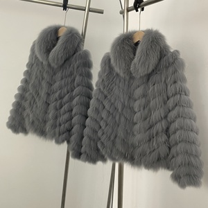 OFTBUY Cappotto in Vera Pelliccia di Volpe per Donna, Reversibile, Giacca Invernale, Vendita all'Ingrosso, Personalizzazione OEM, Basso MOQ, Consegna Rapida - Product Image 1