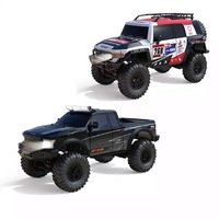 Voiture RC 1:10 2.4G 4WD avec système de suspension indépendante avant et arrière, commande proportionnelle de l'accélérateur et de la direction, camion tout-terrain