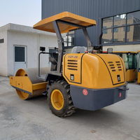 Compacteur de sol à tambour unique YZF-35X de 3,5 tonnes, rouleau vibratoire pour gravier et pierres concassées