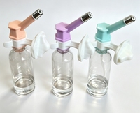 Distributeur d'eau automatique suspendu pour animaux de compagnie, corps en PP, bec en acier inoxydable pour cage de chat ou de chien, léchage doux pour une hydratation quotidienne