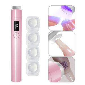 Lámpara de <span class=keywords><strong>Uñas</strong></span> Portátil con 360° de Iluminación °   Lámpara <span class=keywords><strong>UV</strong></span> LED Portátil Giratoria para Curado de <span class=keywords><strong>Uñas</strong></span> Postizas, Secador de Esmalte de Gel Recargable - Product Image 4