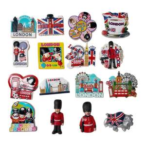 Pegatina para refrigerador, pegatina magnética tridimensional personalizada y creativa para viajes, recuerdo de viaje. - Product Image 1