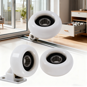 BSR62528-5 הנעה דלת ושקופית גלגל 625zz נושאת מגלגלת פלסטיק 5 x28x5mm משטח גלגל הזרקת כרית ניילון - Product Image 1