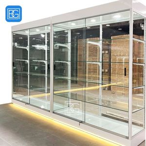 Nhà cung cấp LED ánh sáng bán lẻ <span class=keywords><strong>Showcase</strong></span> kính hiển thị tủ kệ dispenary kiosk khói đứng thuốc lá hiển thị <span class=keywords><strong>Showcase</strong></span> - Product Image 3