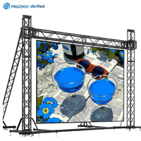Panel LED Gigante Impermeable para Exteriores P2.976, Pantalla LED para Alquiler de Escenarios de Conciertos y Eventos