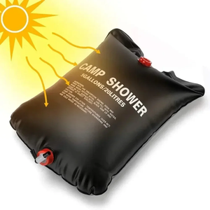 Sacs de douche solaires pliables 20L pour extérieur, chauffage compact pour le camping et le bain - Product Image 5