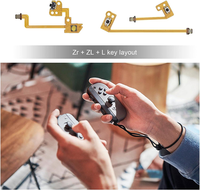 Accessoires de réparation de disposition de clé de fixation de remplacement pour contrôleur Nintendo Switch Joycon