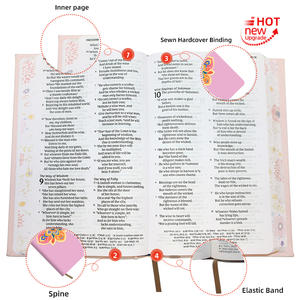 <span class=keywords><strong>Bible</strong></span> <span class=keywords><strong>Louis</strong></span> Second, impression haut de gamme, fabricants de livres, impression offset, reliure en cuir - Product Image 1