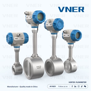 Misuratore di Flusso a Vortice DN15-DN300, Sensore in Acciaio Inox OEM con Display LCD RS485 e Batteria - Product Image 4