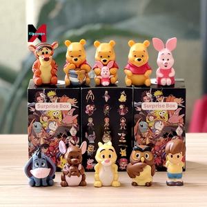 10 Stili di Personaggi della Famiglia <span class=keywords><strong>Winnie</strong></span> <span class=keywords><strong>the</strong></span> <span class=keywords><strong>Pooh</strong></span>: Tigro, Piglet, Eeyore, Gufo, Roo - Modellini Giocattolo Ornamentali - Product Image 1