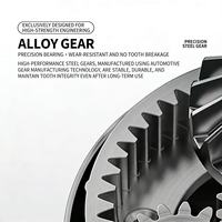 Meuleuse d'angle électrique multifonctionnelle à vitesse variable 21V, 8500 tr/min, pour élimination rapide de la rouille, outils électriques Li-ion 115/125mm