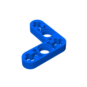 Compatible 32056 0,1 kg/145 Uds 3*3 tipo <span class=keywords><strong>L</strong></span> agujero del eje brazo Delgado curvo bloques de construcción de partículas pequeñas - Product Image 6