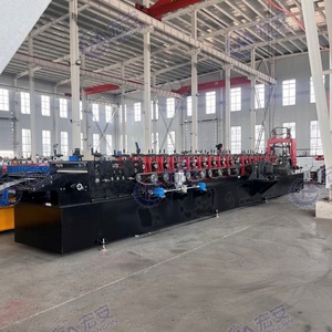 Máquina Formadora Automática HANAU Controlada por PLC con Motor de Engranajes y Rodamiento para Techo de Construcción, Perfil CZ, 25.5KW, 380V - Product Image 2