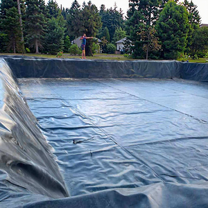 Trang trại ao lót 40 mils HDPE <span class=keywords><strong>geomembrane</strong></span> cho nông nghiệp Dự Án Trong Ecuador không thấm nước geomembrana - Product Image 3