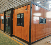 Maison Papillon Premium 20-40 pieds, 2 chambres, avec structure en acier et conception prête à l'emploi pour villas de vacances et maisons miniatures