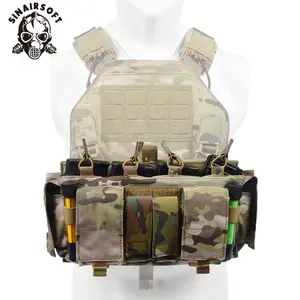 Tactical Magazine Zakje Utility Pouch Vest Borst Rig Tas Mf Style Gen Iv Compatible Plakkaat