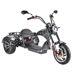 Motocicleta Eléctrica Citycoco de 3 Ruedas, Scooter Eléctrico de 4000w, Batería de 60v 20ah, Motocicleta Eléctrica con Certificación EEC, Triciclo Eléctrico - Product Image 2