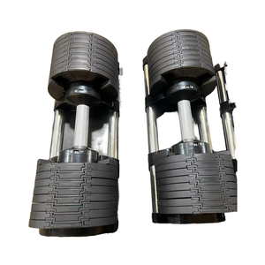Set Pesi <span class=keywords><strong>da</strong></span> Palestra Regolabili 50kg con Bilanciere e Manubri in Ghisa per Attrezzatura <span class=keywords><strong>Fitness</strong></span> Uso Domestico - Product Image 5