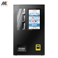 Distributeur automatique professionnel personnalisé à 4 étages, distributeur de snacks et de boissons combinés, machine distributrice en acier, fournisseur chinois, SDK