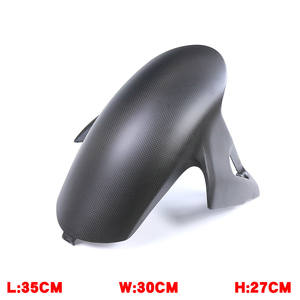 Accessoires de <span class=keywords><strong>moto</strong></span> en fibre de carbone modifiés pour DUCATI Panigale V4 : Panneau latéral, Garde-boue, Cache de guidon, Cache de réservoir de carburant - Product Image 2