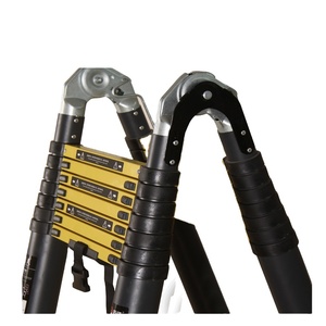 Thang Gấp Đôi 9 + 9 Bậc Thiết Kế Mới Với Bản Lề Thang Gác Mái 5.6M Một Khung TL - Product Image 5