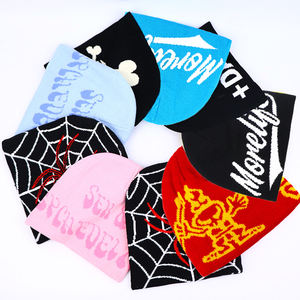 <span class=keywords><strong>Beanie</strong></span> Rajut Grosir Unik dengan Logo Kustom Dewasa 100% Topi <span class=keywords><strong>Beanie</strong></span> Akrilik - Product Image 1